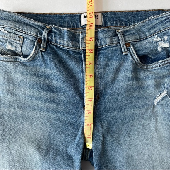 SOLD | AGOLDE | Sophie Cropped High Rise Denim Jeans - Picture 11 of 11